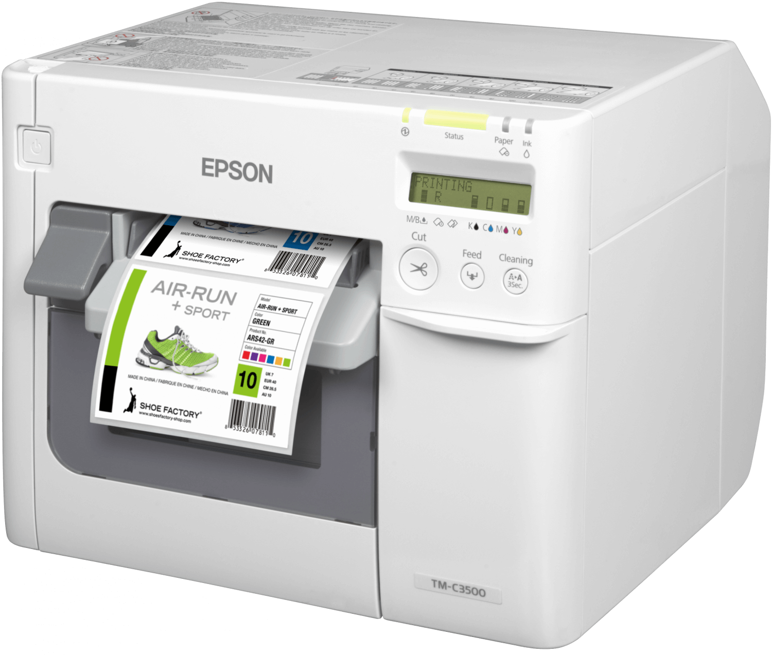 Colour Inkjet Printer Labels