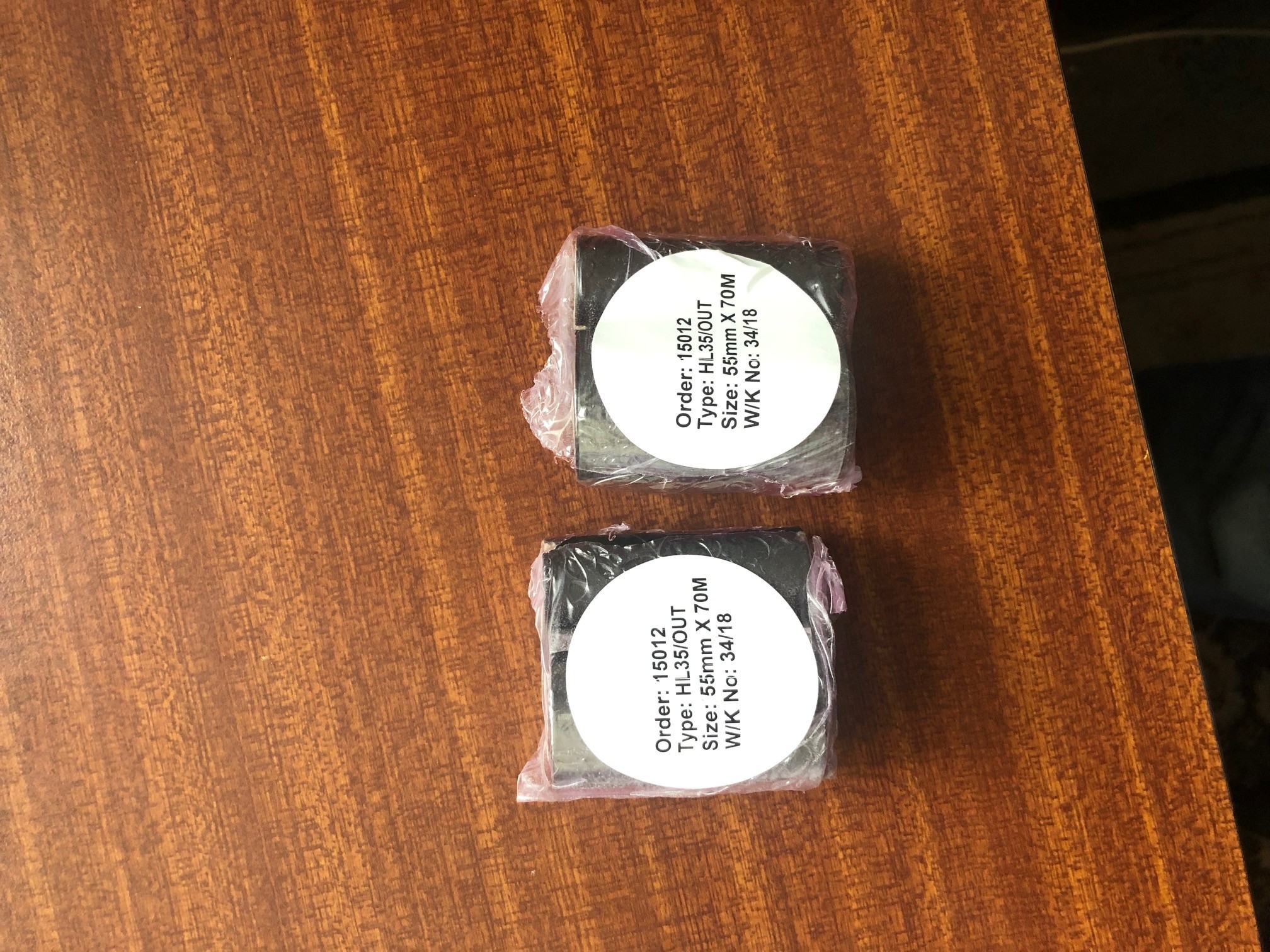 55MM X 70 METRE BLACK WASHPROOF