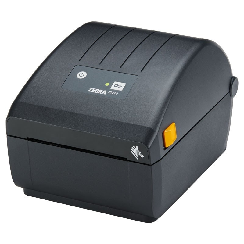 ZEBRA ZD220T Thermal Transfer Printer<br>ZD22042-T0EG00EZ<br>Standard EZPL, 203 dpi, EU and UK Power Cords, USB