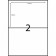 EL2 - A4 LABELS - 2 LABELS PER SHEET