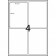 LL4 - A4 Labels - 4 Labels Per Sheet