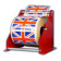 MANUAL LABEL DISPENSER 150 - RED